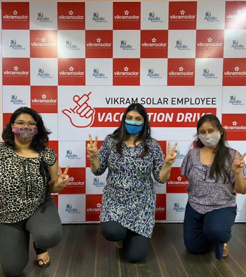 Vikram Solar rolls-out Covid – 19 vaccination program for its employees